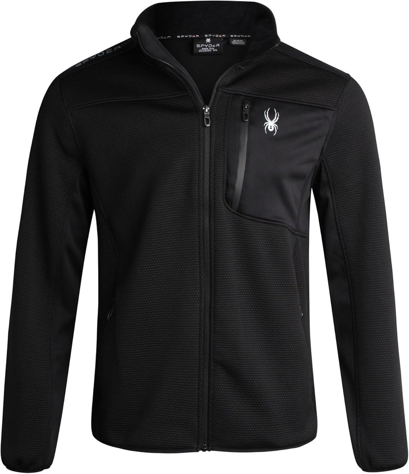 Spyder Men's Jacket Full Zip Encore Fleece Pockets — main product image