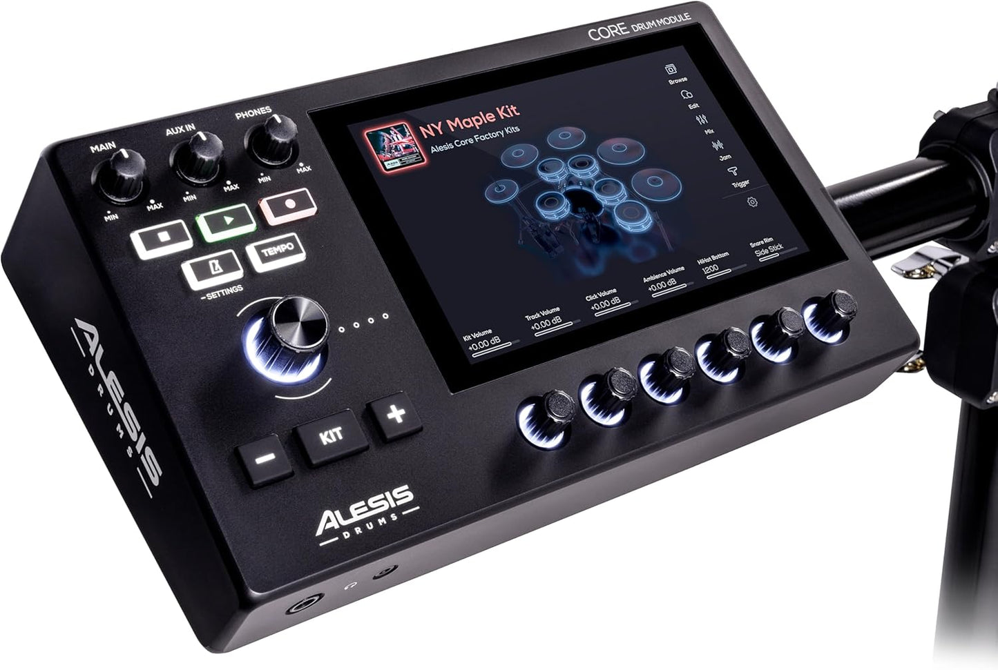 Alesis Strata Core Electric Drum Set Touchscreen Samples