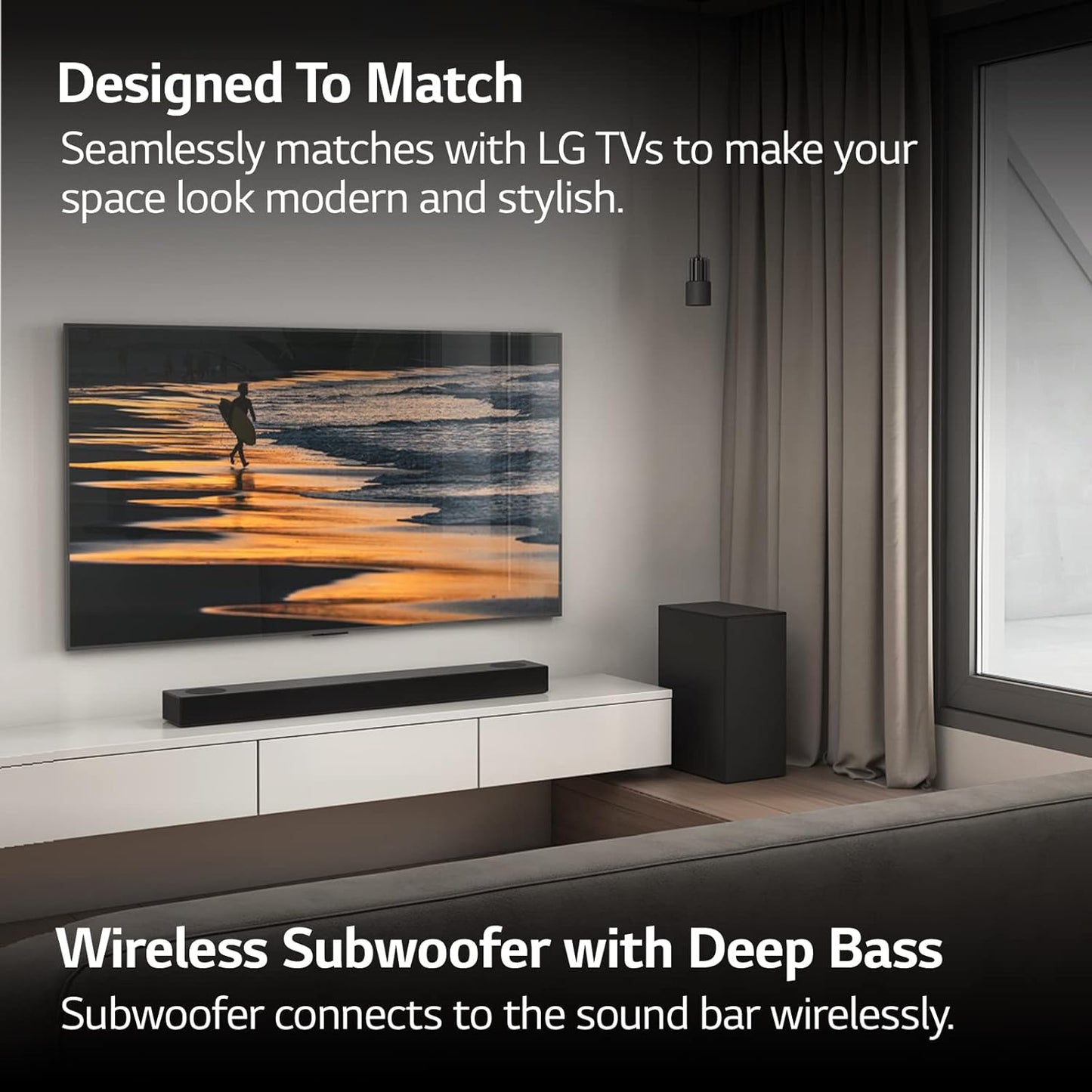 LG S75Q 3.1.2ch Dolby Atmos Soundbar