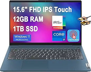 Lenovo IdeaPad 5 15 i7-1165G7 1TB SSD Touchscreen Laptop — main product image