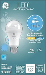 GE 93100289 LED+ Color Changing Light Bulb