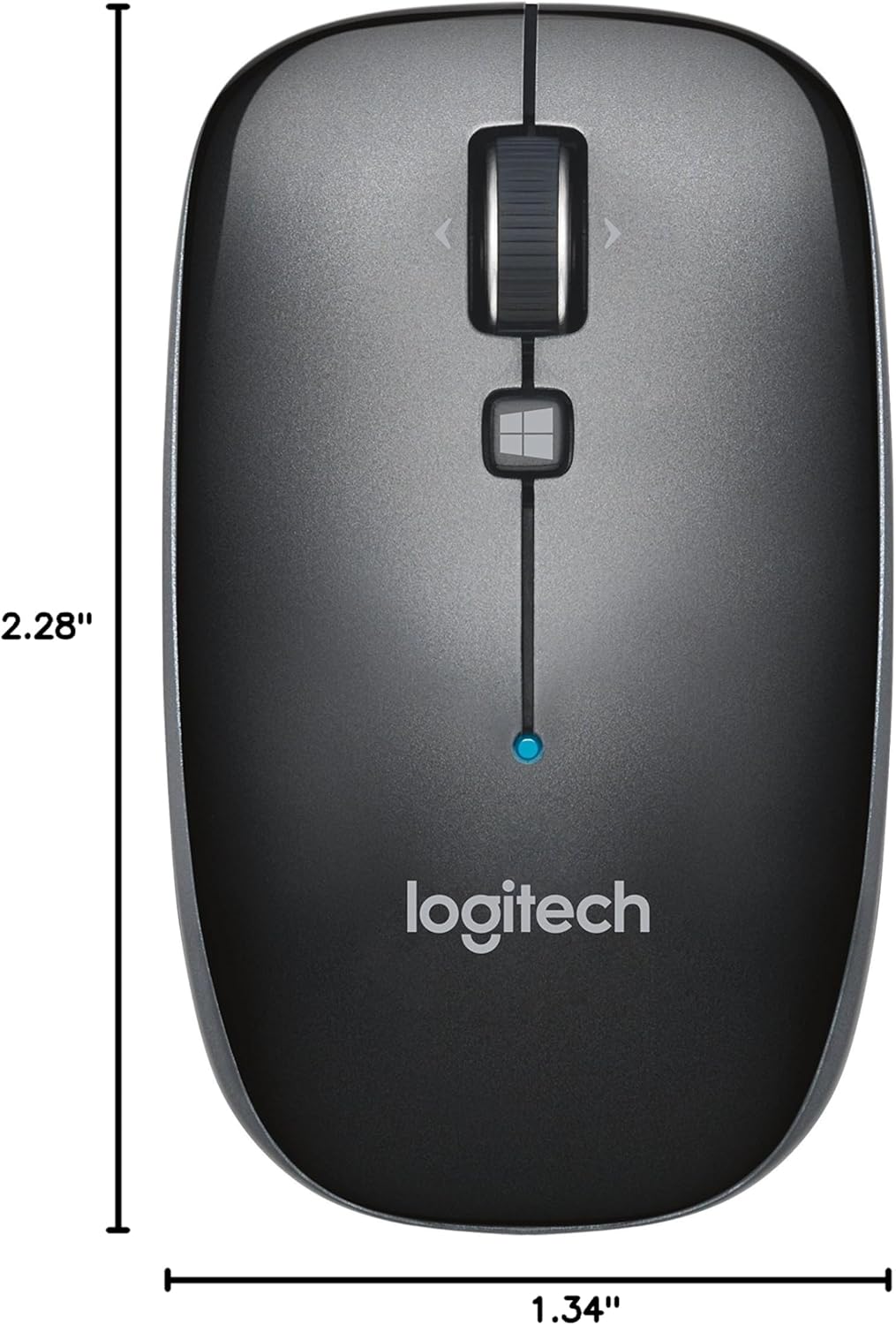 Logitech 910-003971 M557 Bluetooth Mouse - Gray - Discontinued