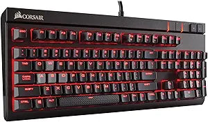 Corsair Strafe CH-9000092-NA Red LED Cherry MX Keyboard — main product image