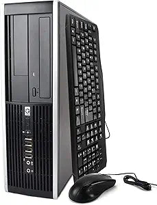 HP Elite 8000 Desktop Core 2 Duo 8GB RAM Renewed