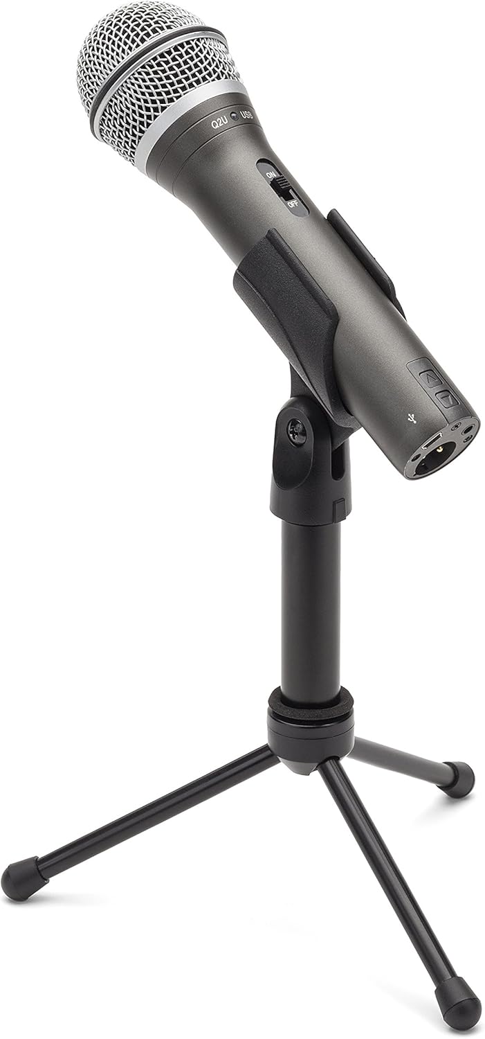 Samson SAQ2UHD USB/XLR Dynamic Recording Microphone — main product image