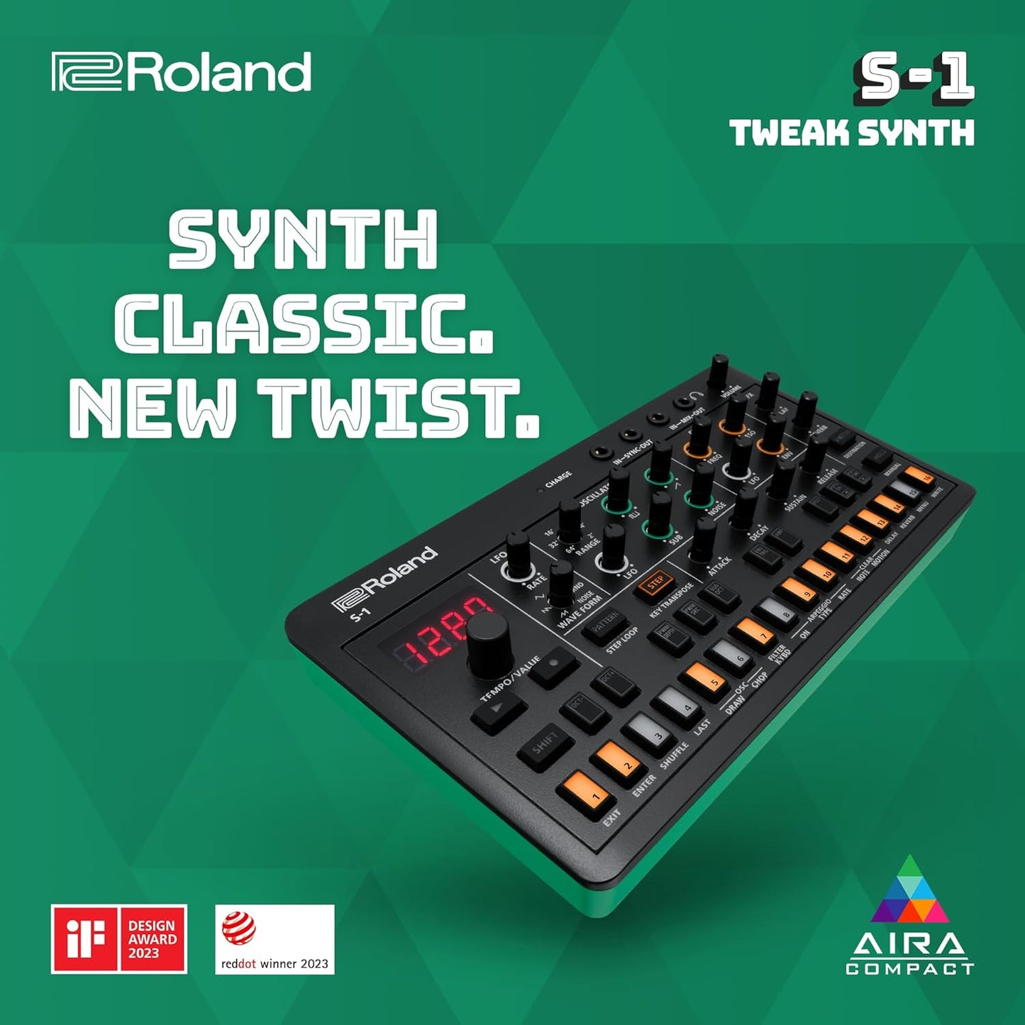 Roland S-1 Tweak Synth Micro Polysynth