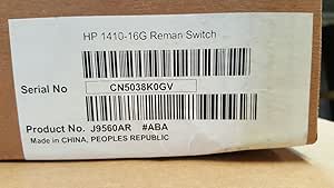 HP J9560AS#ABA 16-Port Unmanaged Gigabit Switch
