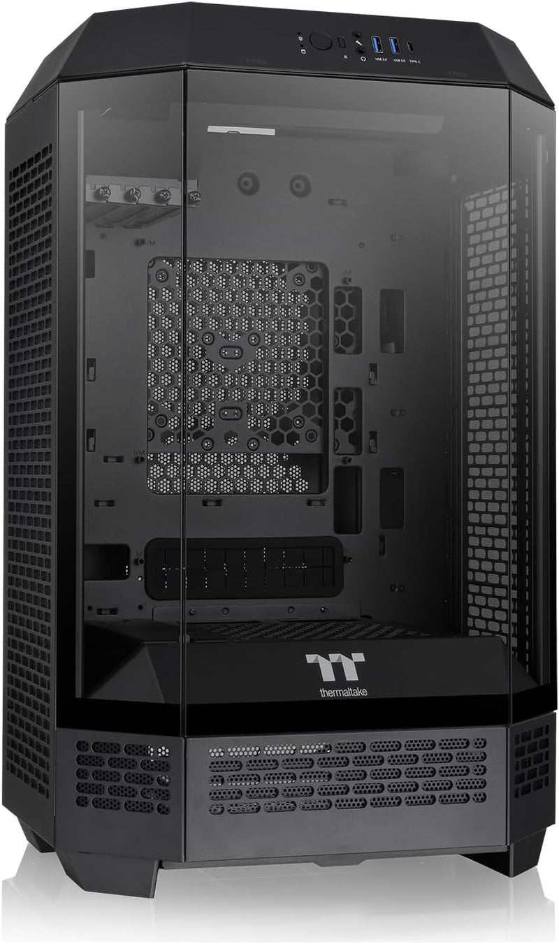Thermaltake CA-1Y4-00S1WN-00 Tower 300 Micro-ATX Case Black — main product image