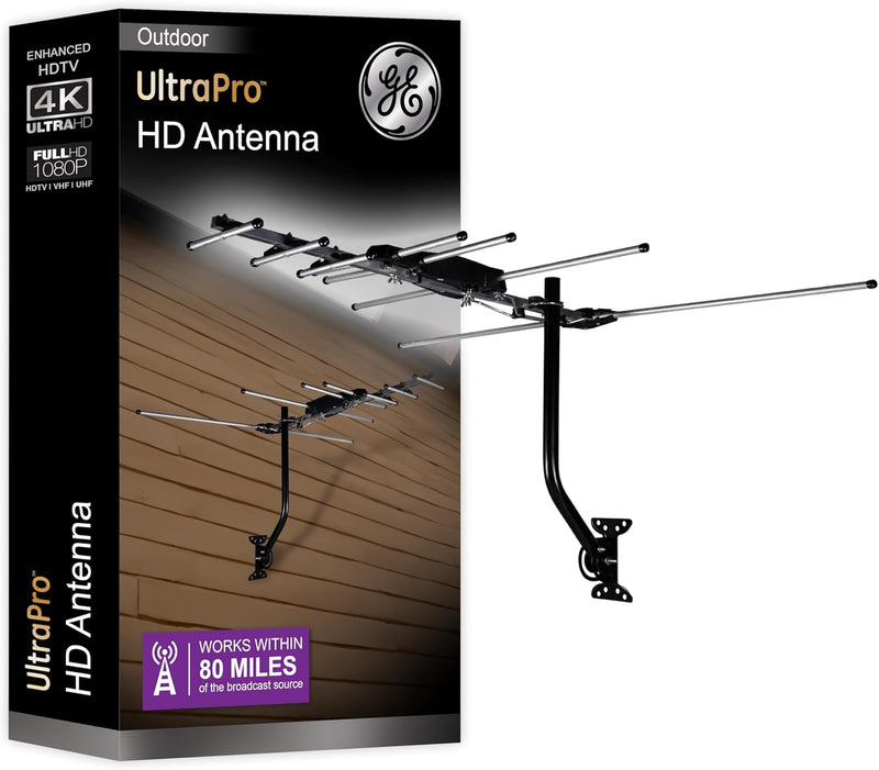 GE 33685 Outdoor HD Digital TV Antenna Yagi Style — main product image