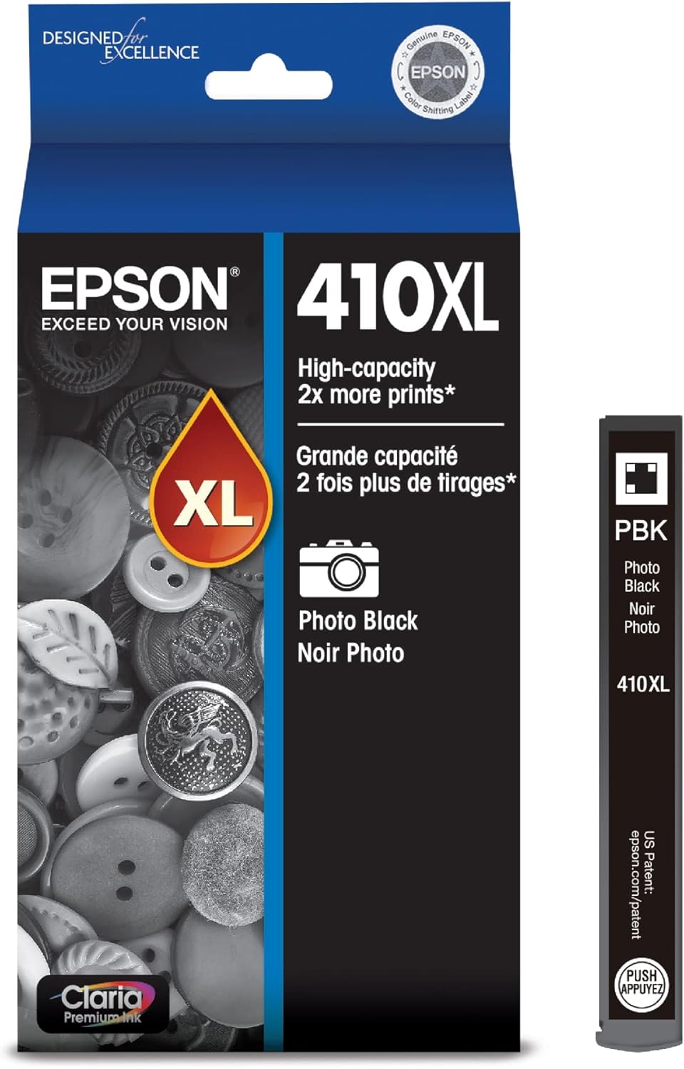 Epson T410XL120 High Capacity Photo Black Ink