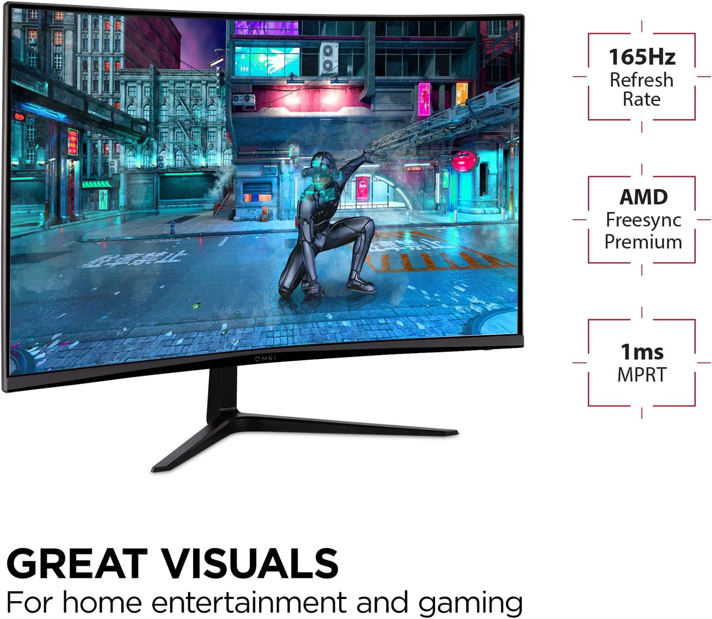 ViewSonic VX3218C-2K 32-Inch Curved Gaming Monitor