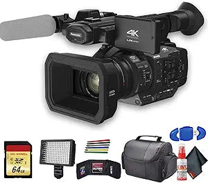 Panasonic 6PANAGUX180GP1 AG-UX180 4K Camcorder Bundle