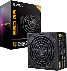 EVGA 220-GA-0550-X1 SuperNOVA 550 Ga 80+ Gold PSU — main product image