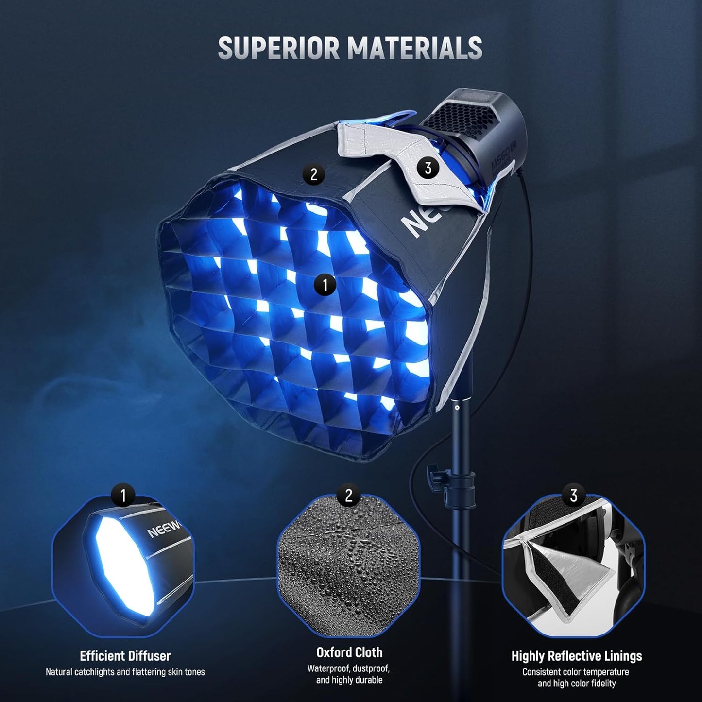 Neewer 10103084 Octagonal Softbox with Neewer Mount