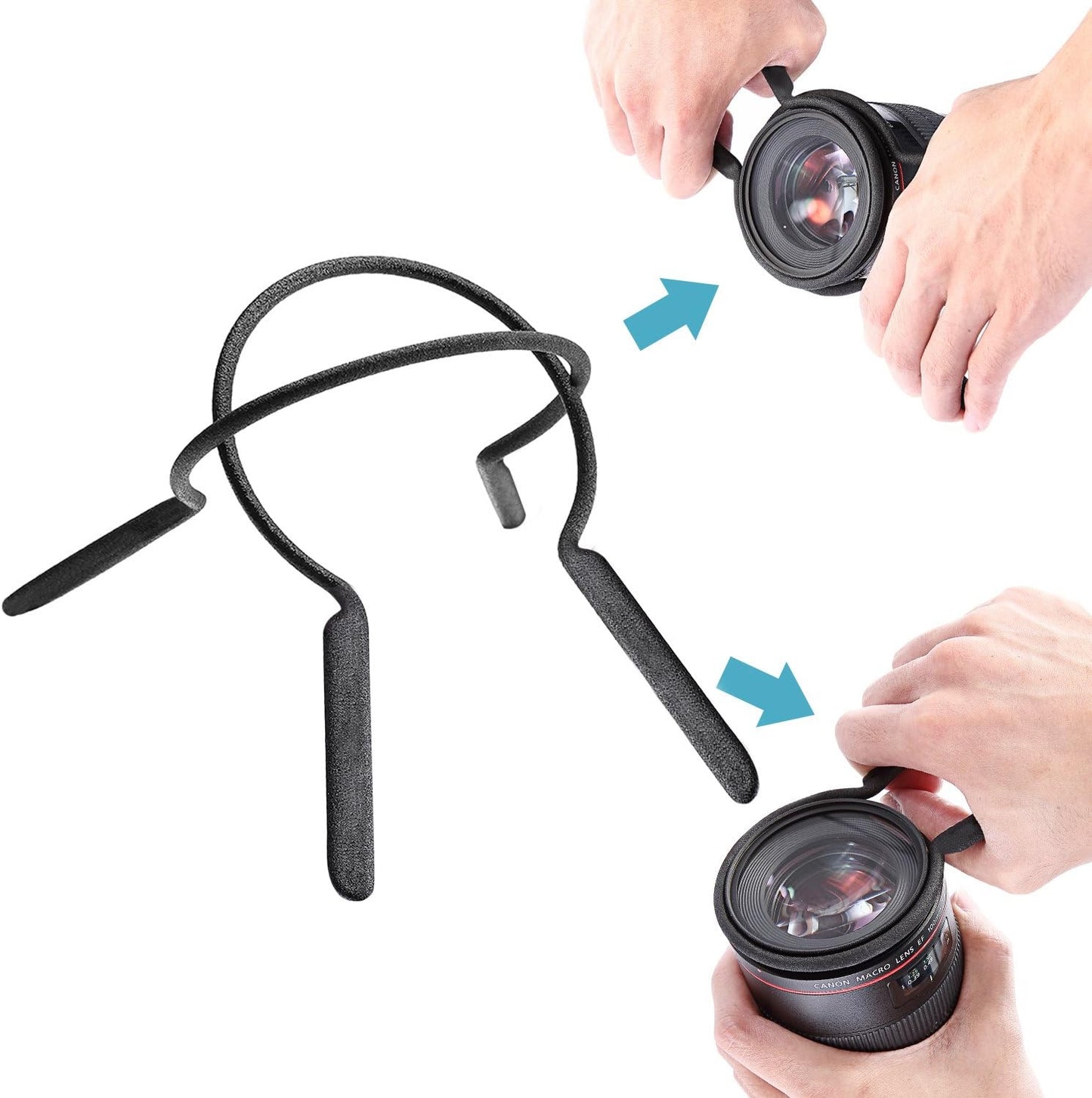 Neewer Rubber-Coated Metal Lens Filter Remover Wrench Set