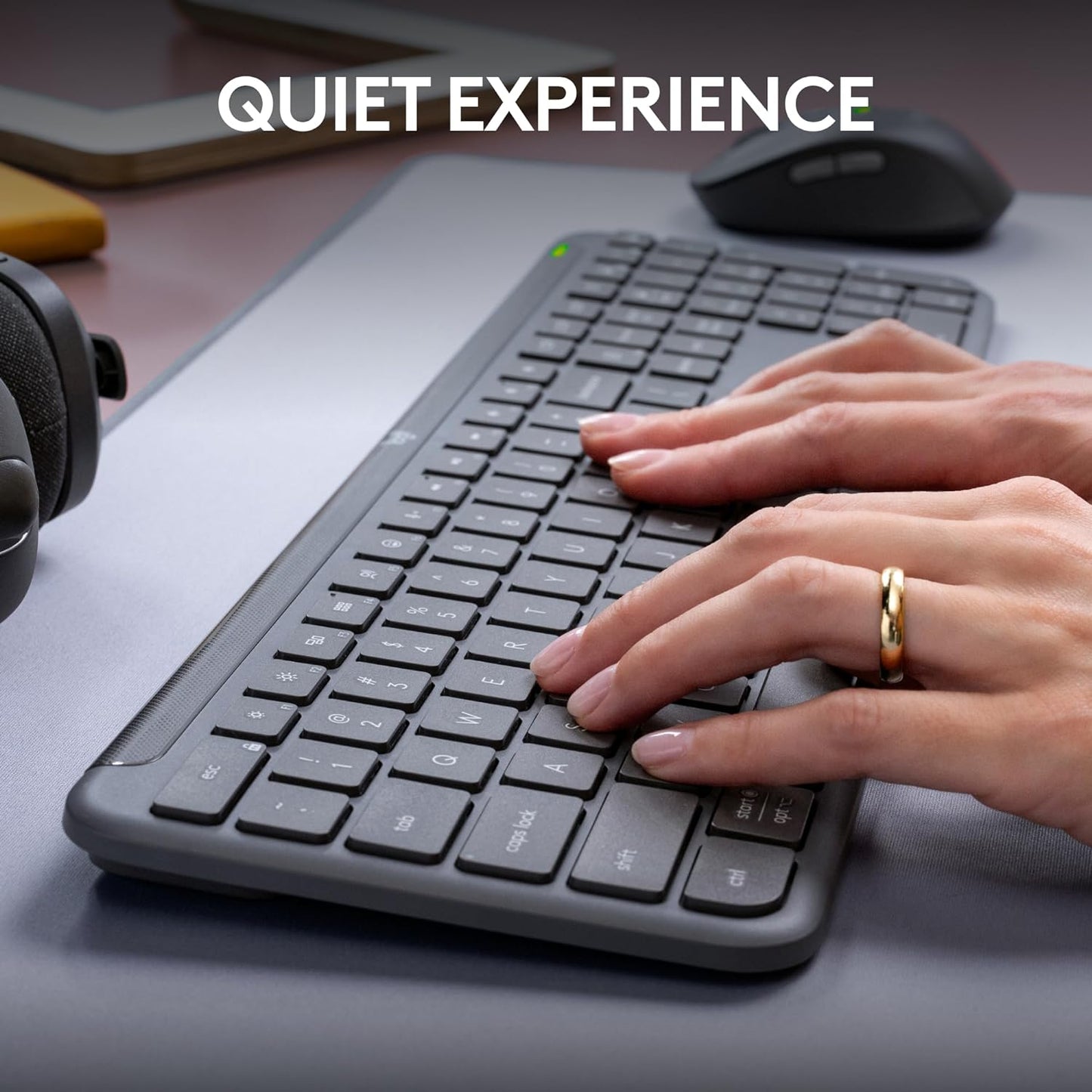 Logitech 920-012469 MK955 Signature Slim Wireless Keyboard Mouse Combo