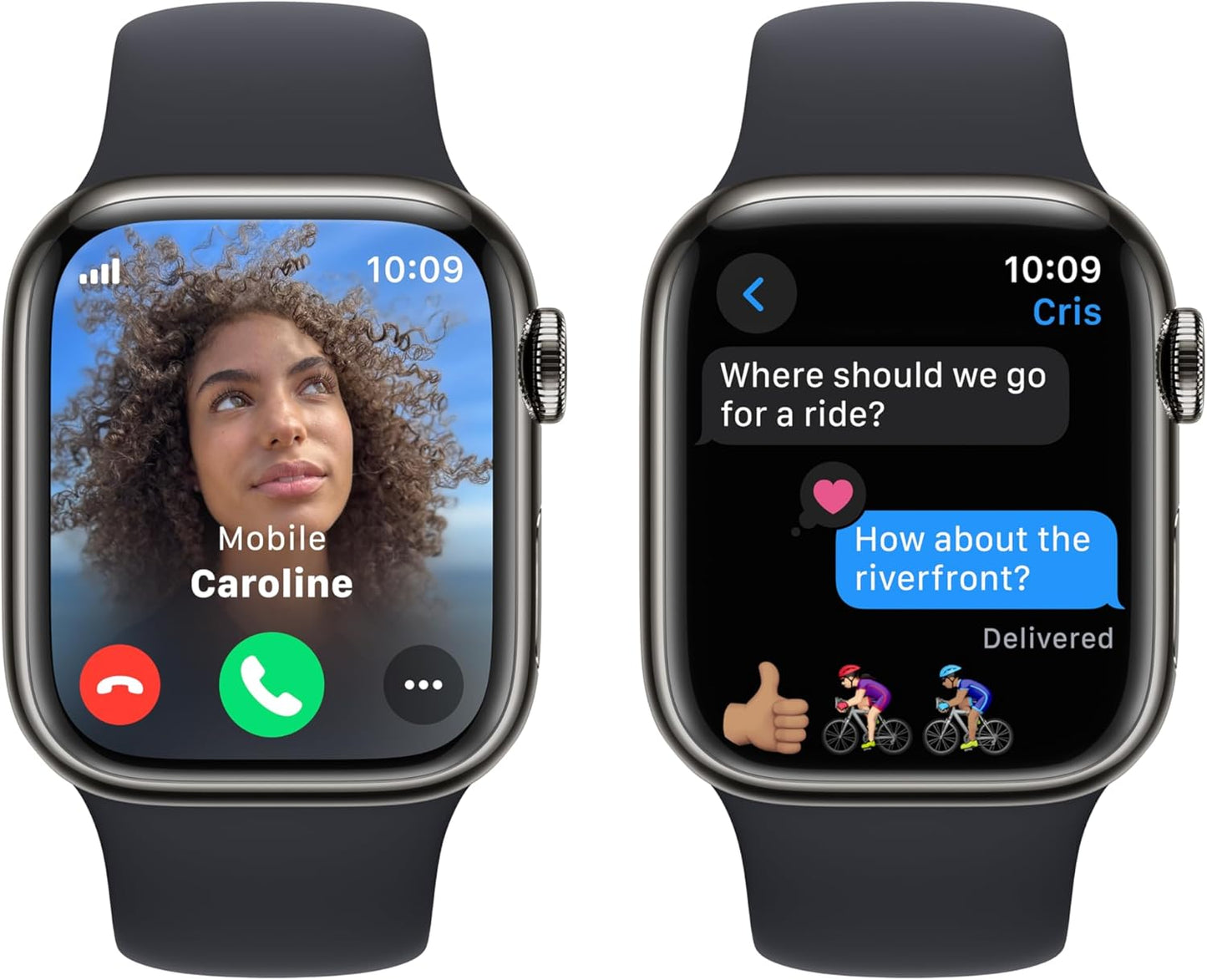 Apple Watch Series 9 GPS + Cellular 41mm (Renewed Premium)