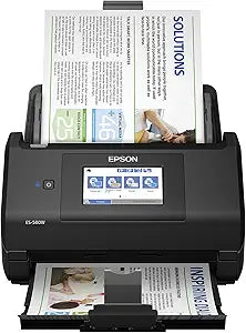 Epson ES-580W Wireless Color Duplex Document Scanner — main product image