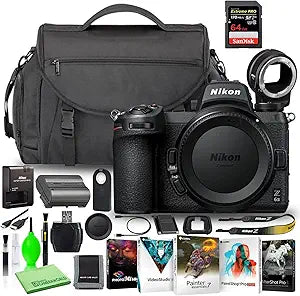 Nikon Z6 II USA Model - 24.5MP Mirrorless Camera Deluxe Bundle