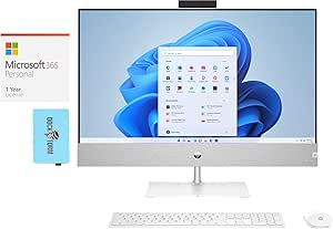 HP 20W78AA Pavilion 27 AiO PC Ryzen 7 7.6TB SSD — main product image