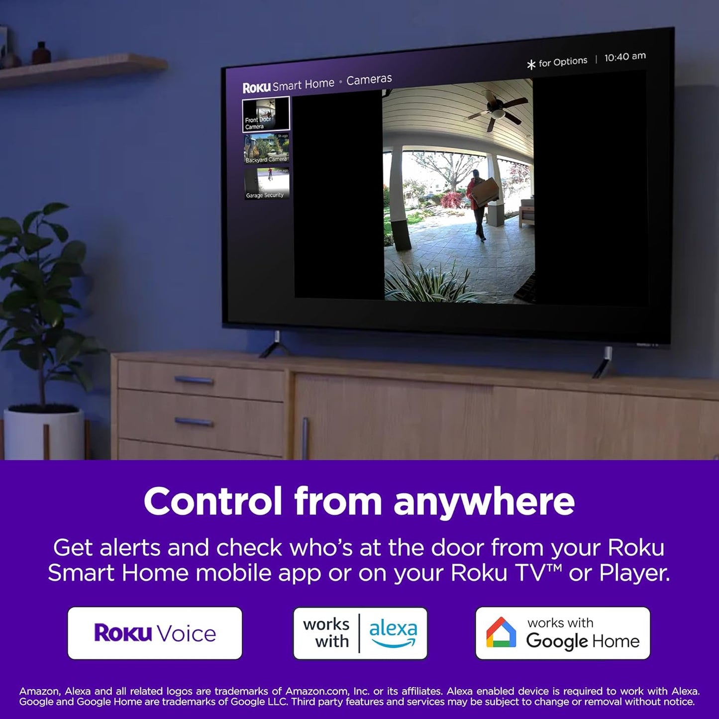 Roku Wire-free Video Doorbell Chime Renewed