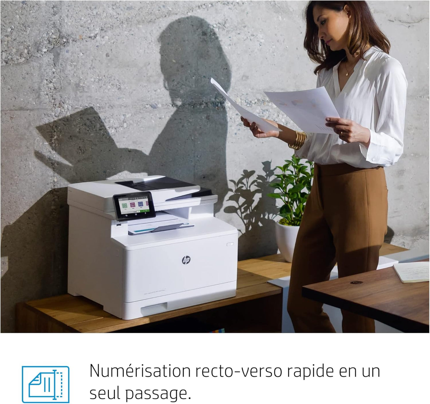 HP M479fdn Color LaserJet Pro Multifunction Printer