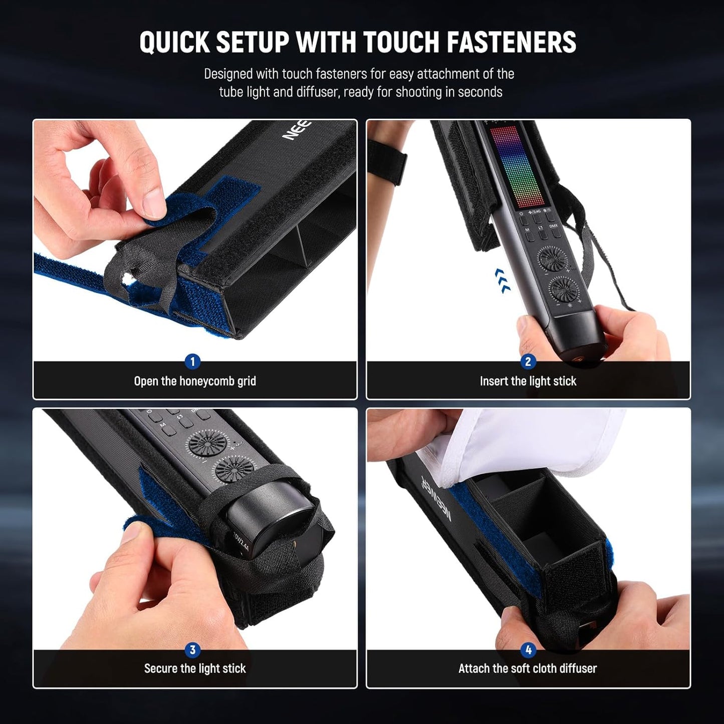 Neewer NS10S TL120C LED Light Diffuser Kit