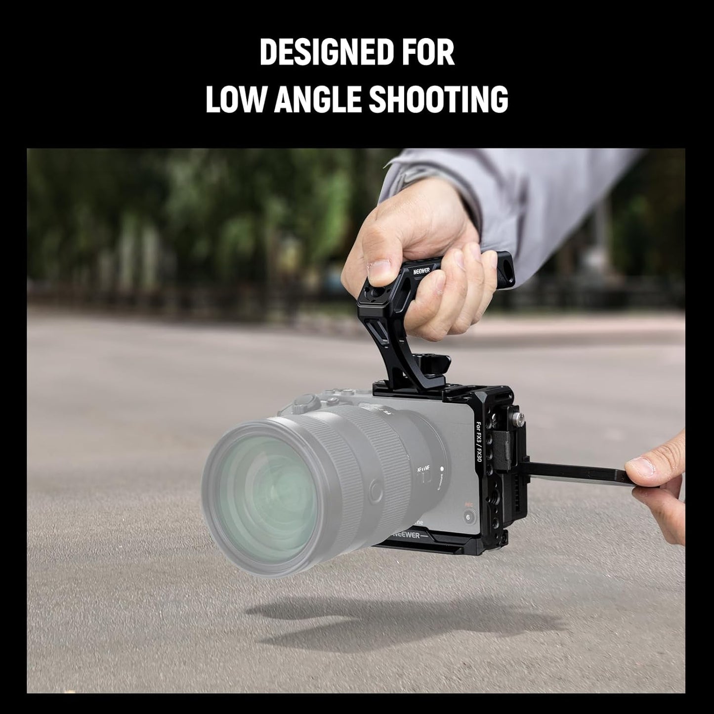 Neewer CA107 Camera Top Handle with ARRI Locating Pins