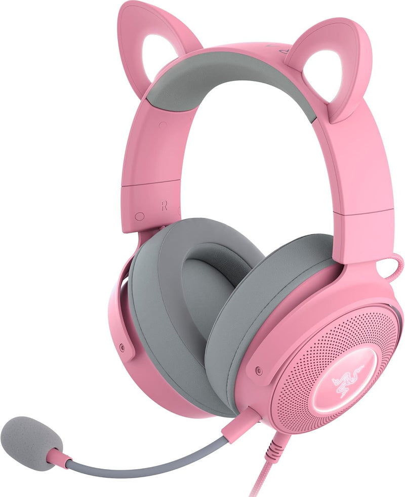 Razer Kraken Kitty V2 Pro RGB Gaming Headset - Quartz (Renewed) — main product image