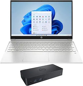 HP 15-eh2097nr Laptop Ryzen 7, 64GB, SSD + Dock
