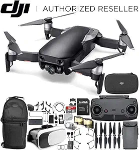 DJI Mavic Air Drone Quadcopter Bundle - Onyx Black
