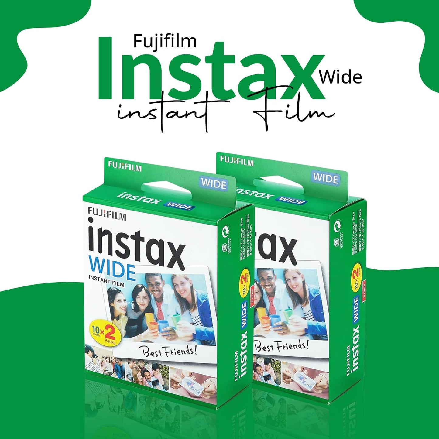 Fujifilm Instax Wide Film 40 Exposures Instant