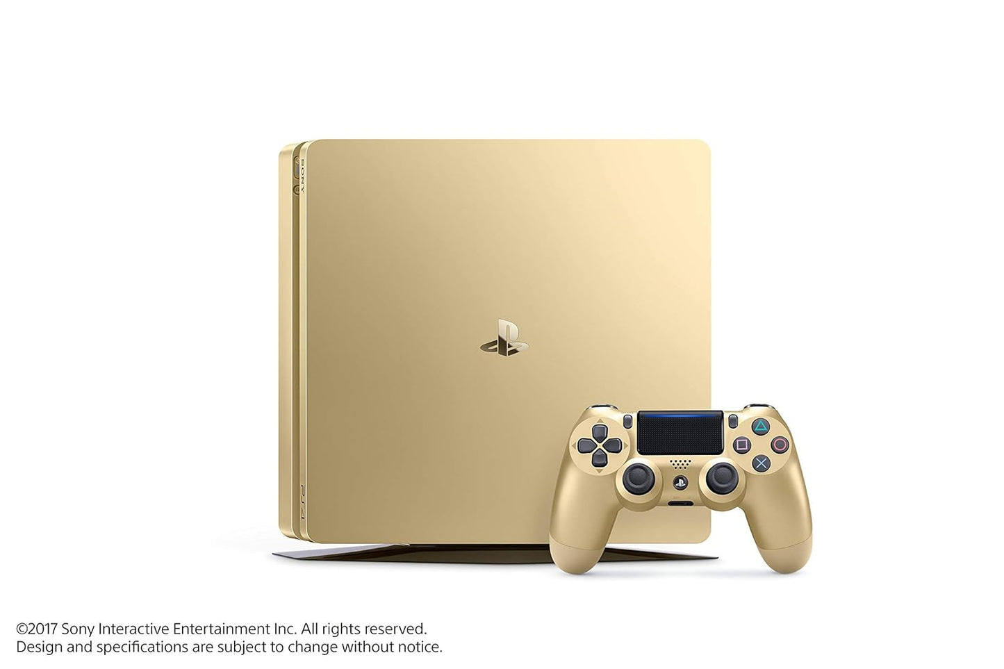 Sony PlayStation 4 Slim 1TB Gold (Renewed)