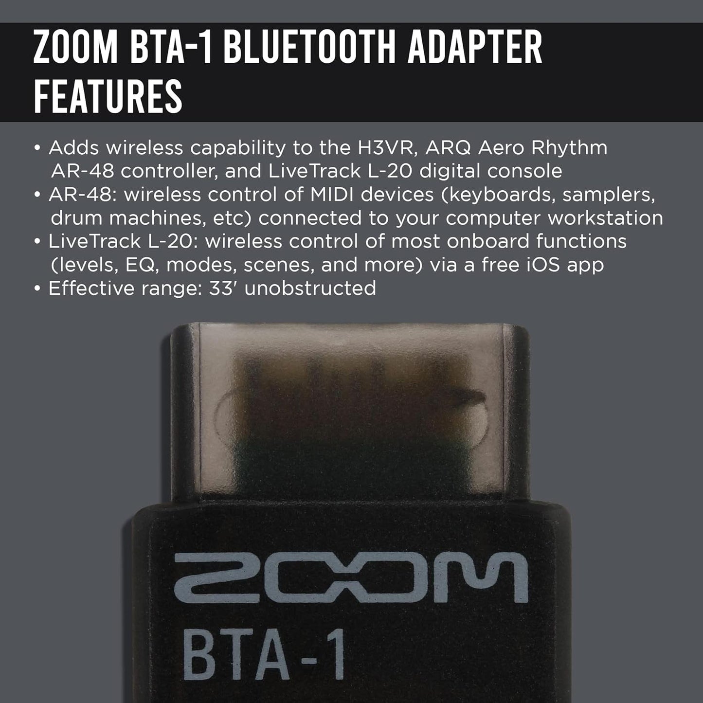 Zoom F6 Multitrack Field Recorder with Bluetooth Adapter
