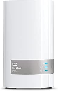 Western Digital WDBZVM0040JWT-NESN 4TB My Cloud Mirror NAS
