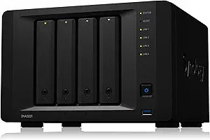 Synology DVA3221 4 Bay Deep Learning Video Analytics NVR