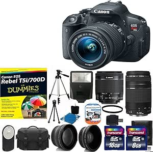 Canon CANON T5I 18-55 75-300mm kit EOS Rebel Digital Camera Bundle