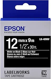 Epson 3827GY-10 Vivid Black on White Label Cartridge