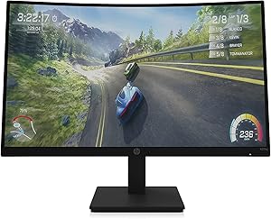 HP X27c 27-inch Curved 165Hz Gaming Monitor — main product image