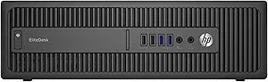 HP EliteDesk 800 G3 i5 Quad-Core Desktop PC — main product image