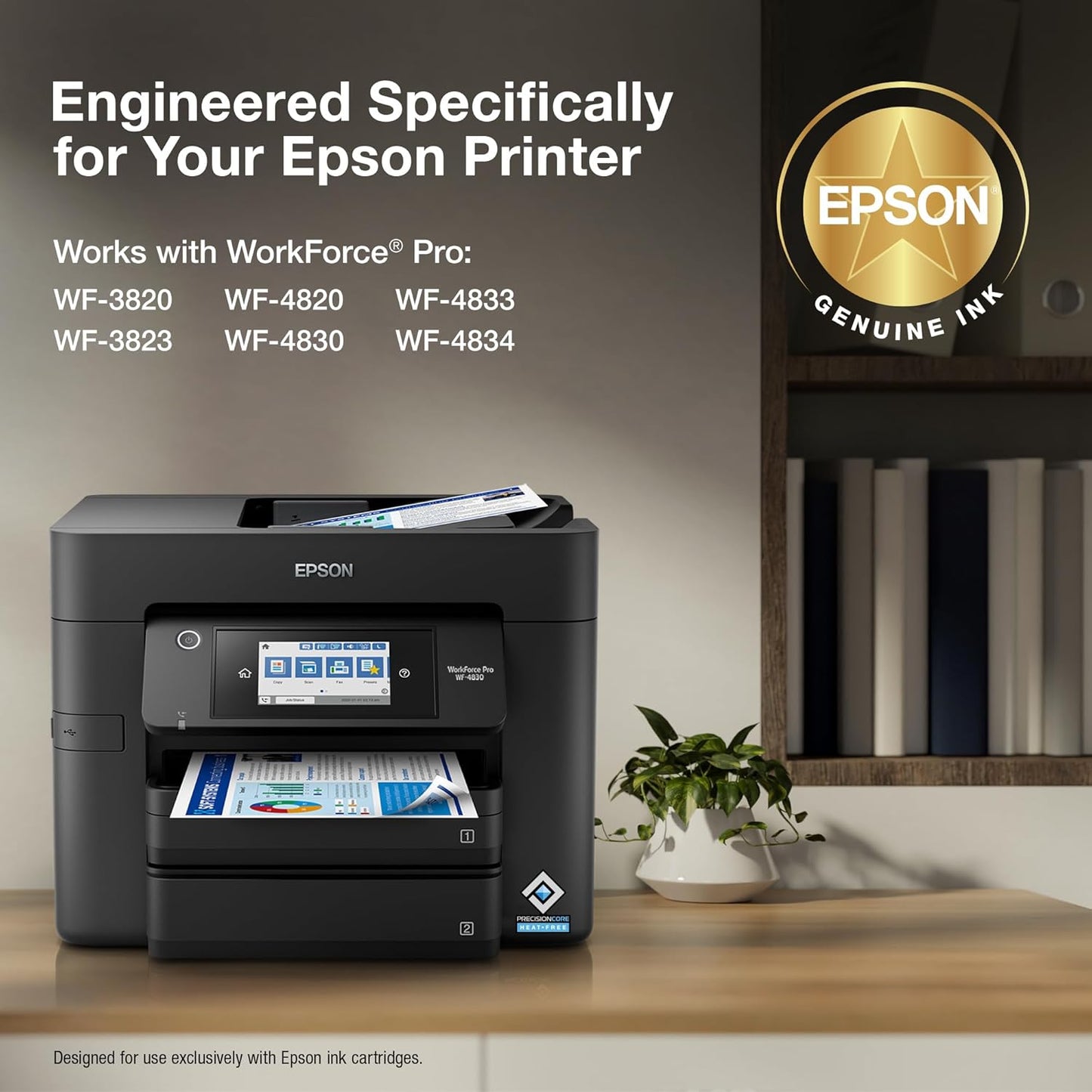 Epson T822XL-BCS Ink Combo Pack - High Capacity DURABrite Ultra