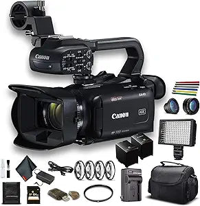 Canon 3666C002 XA40 Professional 4K Camcorder Advanced Bundle