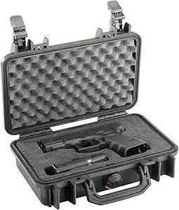 Pelican 1170-005-110 Pistol Case Compact Subcompact Black — main product image