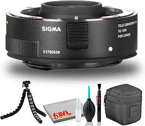 Sigma TC-1401 1.4X Teleconverter Canon EF Bundle