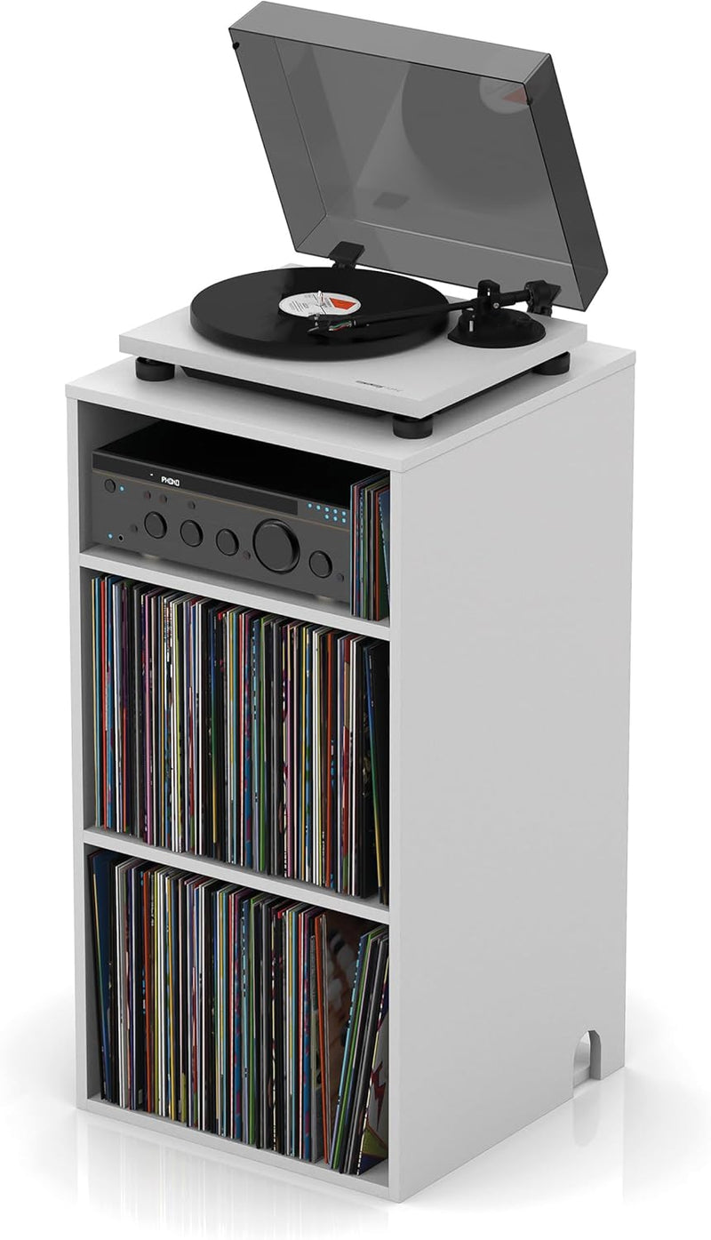 Glorious AMS-MOD-MIX-RACK-WHT Modular Mix Rack White DJ Stand — main product image