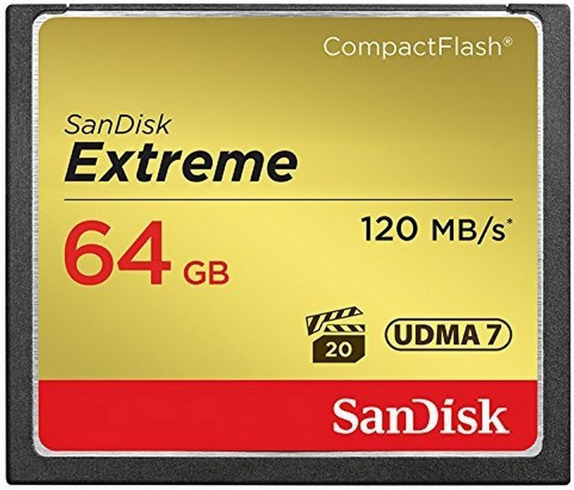 SanDisk 64G_CF_Extreme_EBSMFC Extreme CompactFlash Memory Card 64GB Canon 7D