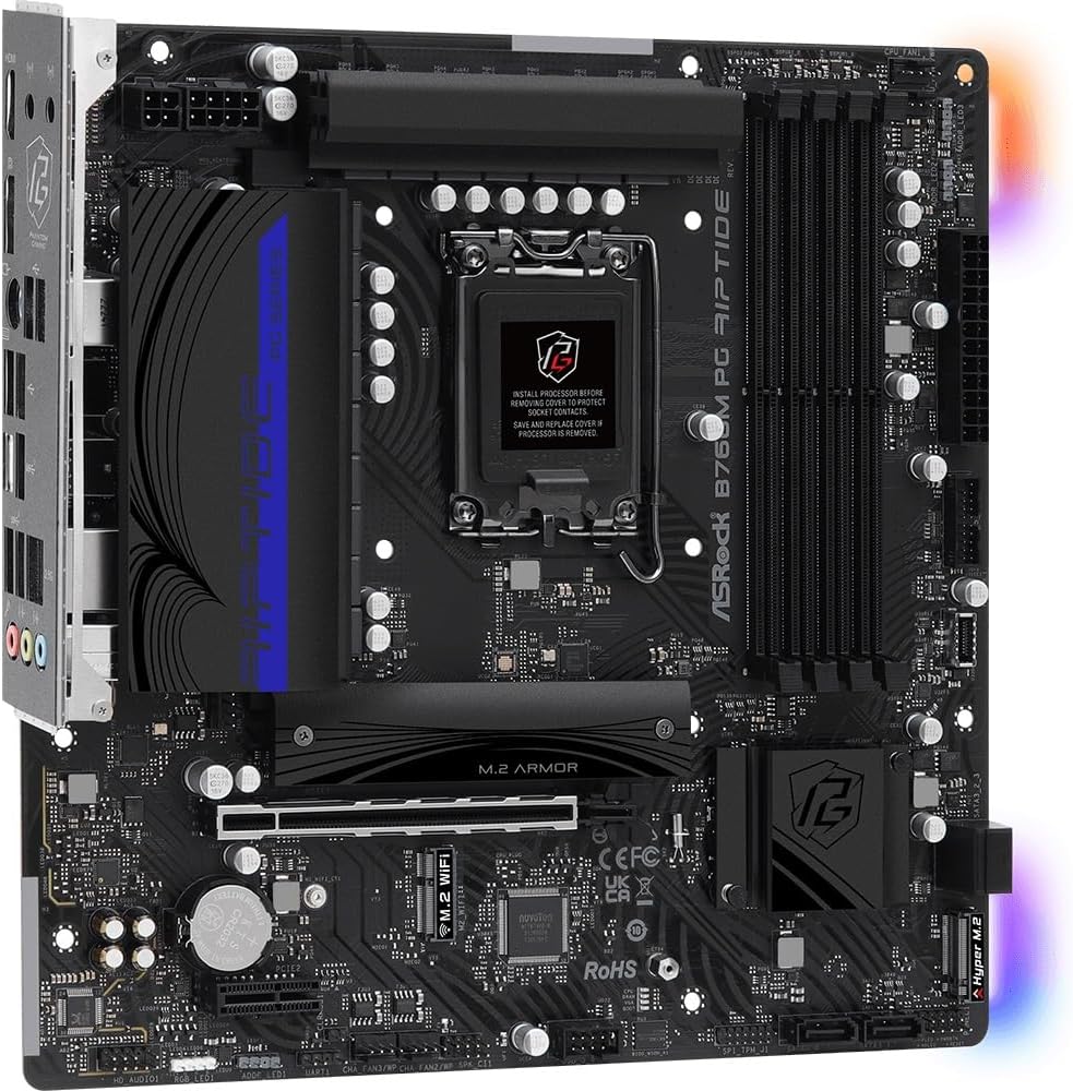 ASRock B760M PG RIPTIDE DDR5 Micro ATX Motherboard