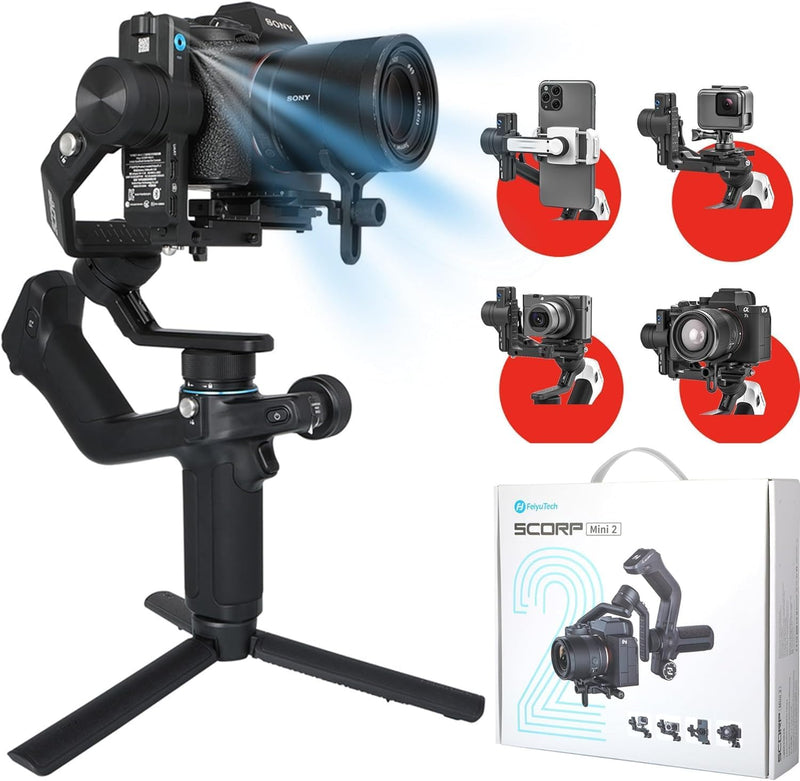 FeiyuTech SCORP Mini 2 AI Tracker Camera Gimbal — main product image