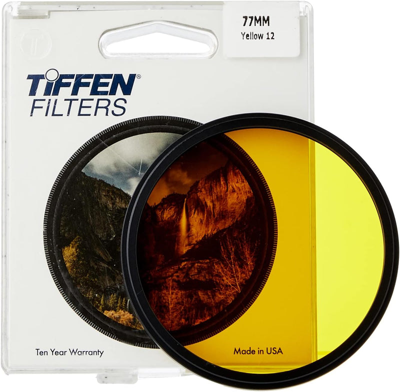 Tiffen 77Y12 77mm Yellow Contrast Filter — main product image