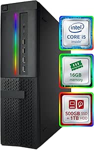 Dell OptiPlex 7010 RGB Small Desktop Computer (Renewed)